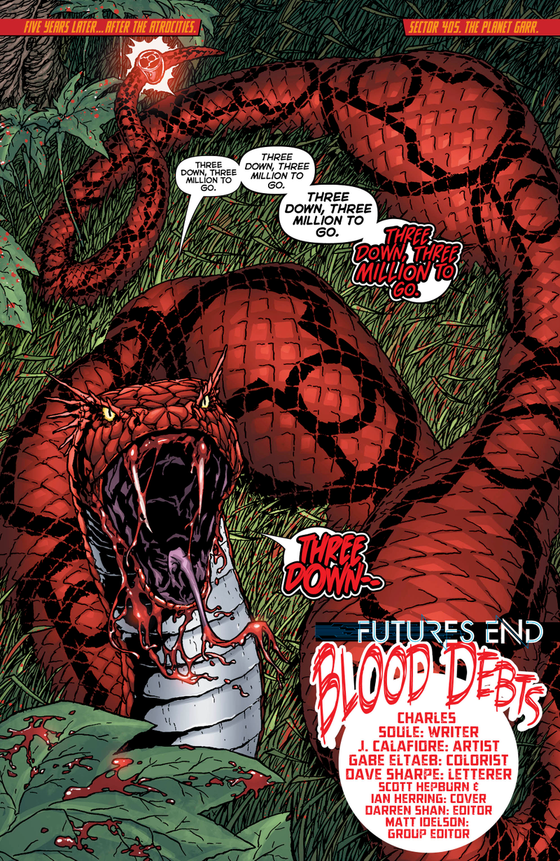 Illustration for article titled Exclusive DC preview: Guy Gardner undergoes a dramatic change in Red Lanterns: Futures End #1